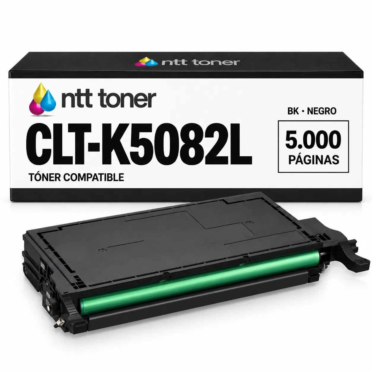 Toner Samsung CLT-K5082L Negro Compatible